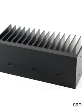 铝合金散热片120*55*50氧化发黑LM1875TDA7293LM3886通用