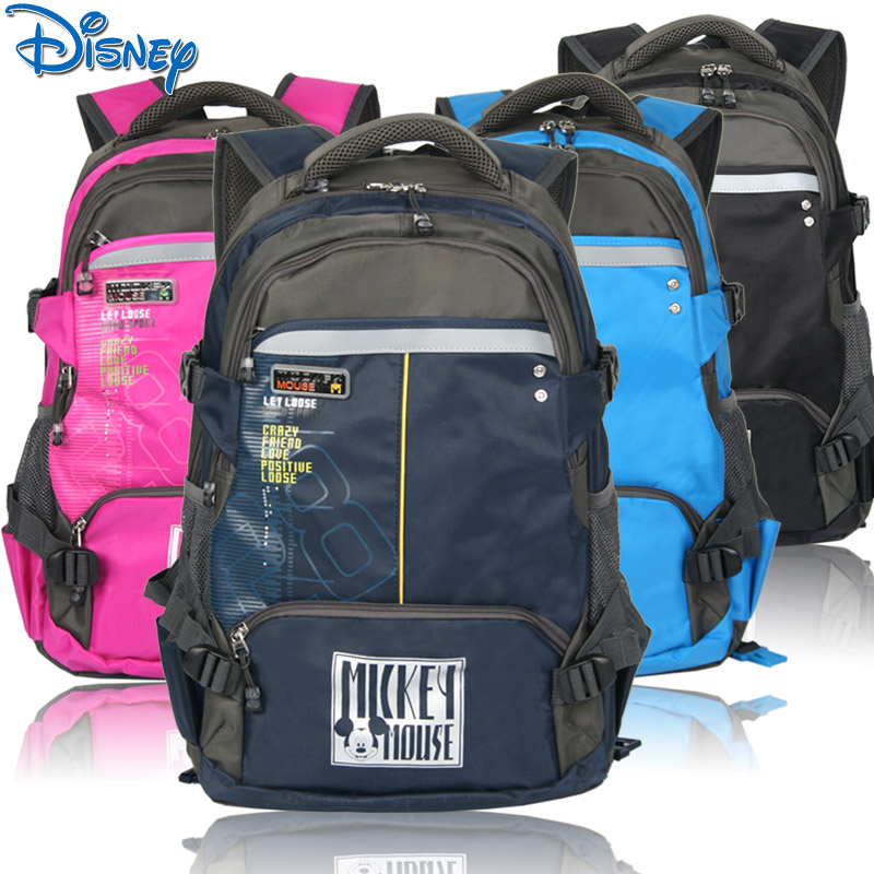 迪士尼爬楼梯拉杆书包反光条