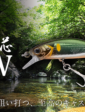 JACKALL Timon Tricoroll流芯43HW沉水米诺溪流饵路亚鳟鱼虹鳟3克