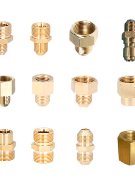 高压清洗机管改装 5分22*1.5转4分转换接头 外M14X1.5转外M22X1.5