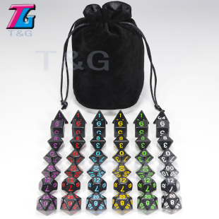 多面跑团游戏骰子大号色子20面流浪地球桌游DND大富翁飞行棋配件