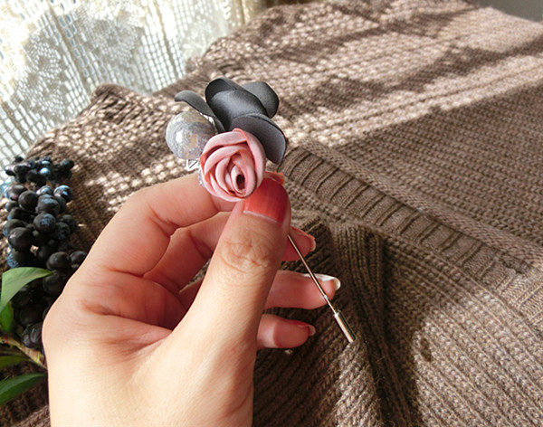 Broche femme en Matériau mixte - Ref 1187536 Image 4