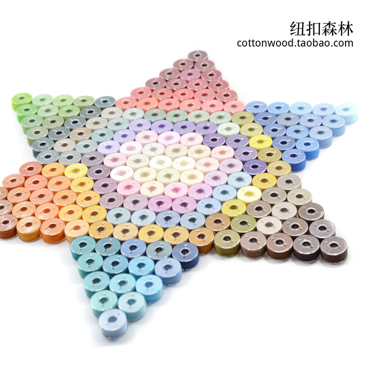 黑色 白色灰色缝纫线 手工DIY涤纶402线 45米/卷, 一份4卷,送针