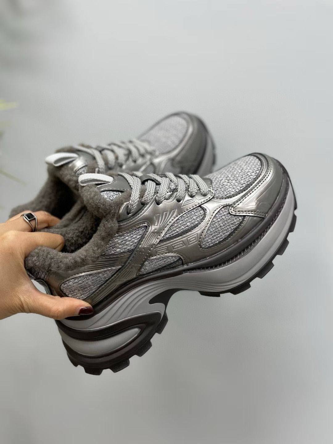 17年老店 欧货女鞋2025冬厚底新款真皮加绒保暖增高7cm休闲老爹鞋,女鞋,时尚休闲鞋,淘宝优惠券,粉丝福利购,淘宝优惠卷