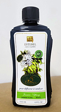 法國正品ESTEBEL(EB)第五元素香薰精油薰香露茉莉花精油500ML