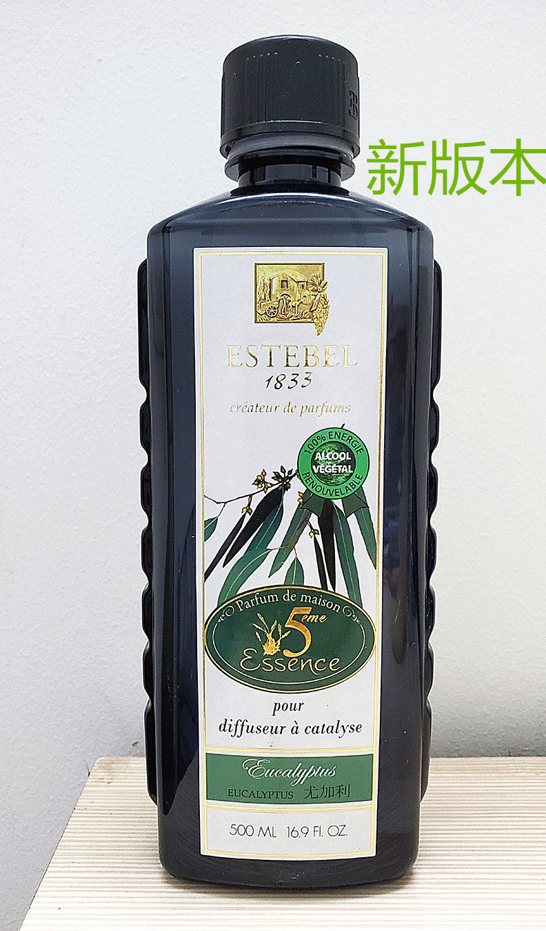 法國正品ESTEBEL(EB)第五元素香薰精油薰香露尤加利精油500ML