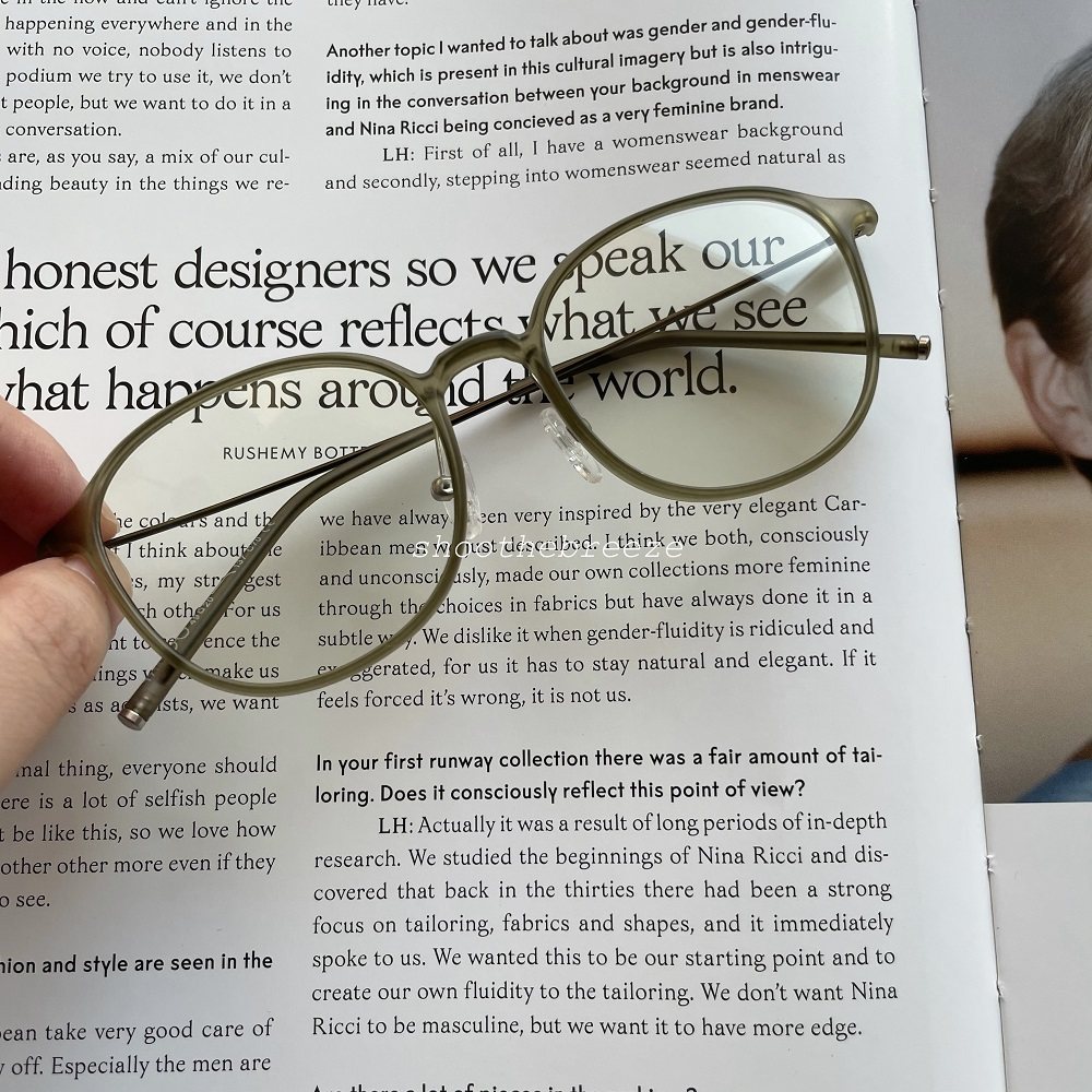 STB中性圆框TR90超轻抗压不变形