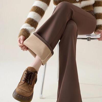 收腹提臀高腰显瘦休闲裤