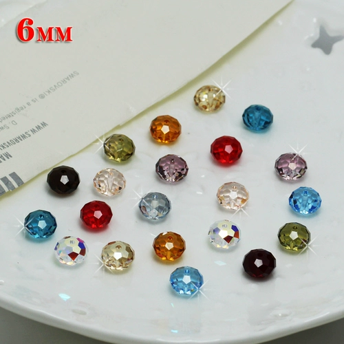 Браслет с одной бусиной, импортные бусины, счеты, 6мм, «сделай сам»