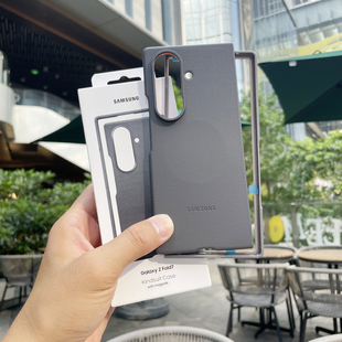 超薄外壳 高级感简约个性 适用于三星ZFold7折叠屏手机壳Z Fold7生态皮革保护套Fold6商务轻薄保护壳D7男女新款