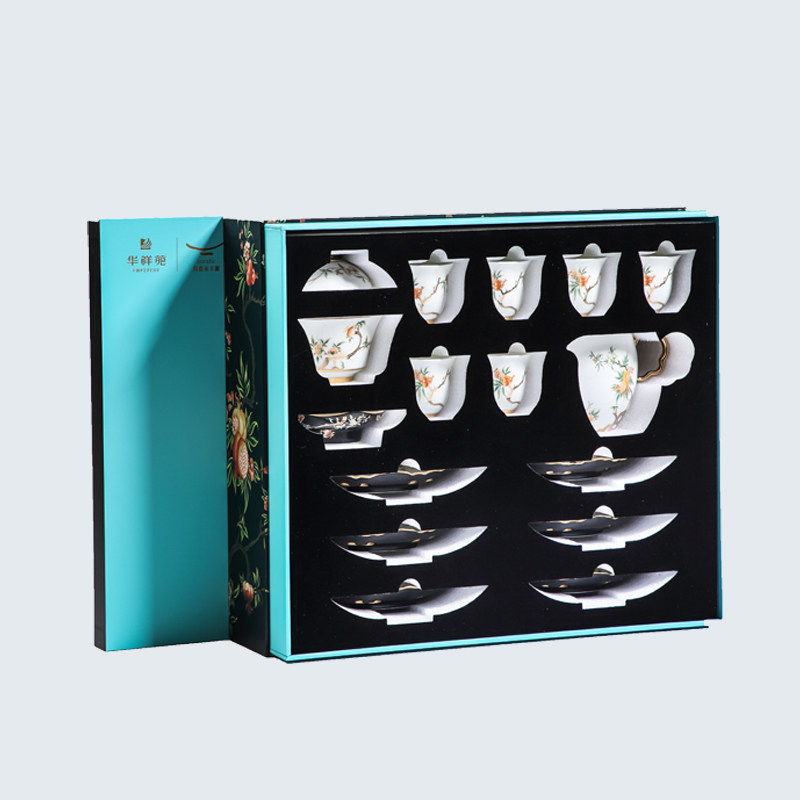 聚名茶 华祥苑 永丰源 石榴家园16头茶具