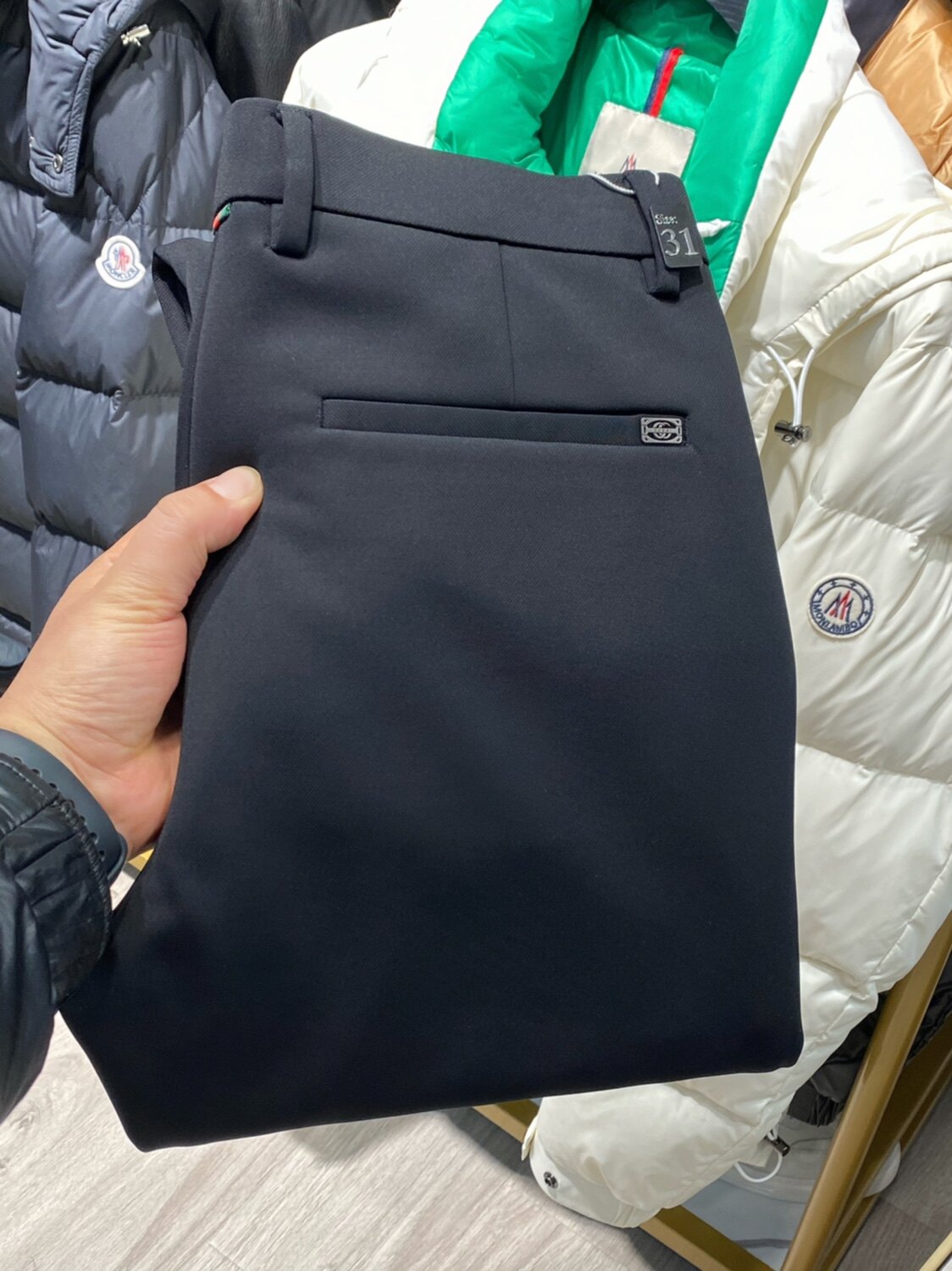 加厚长裤修身西裤休闲裤商务简约