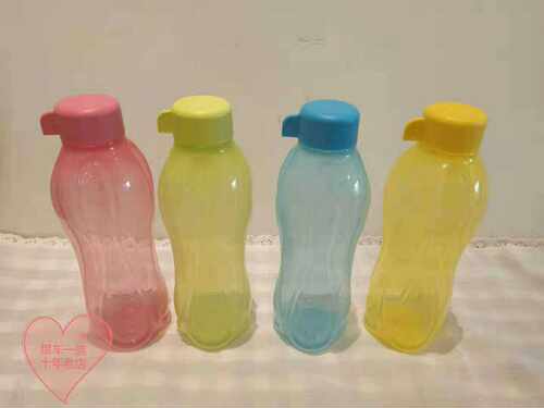 特百惠十六年正品老店500ml依可可乐瓶杯子10送1圆形方形包邮