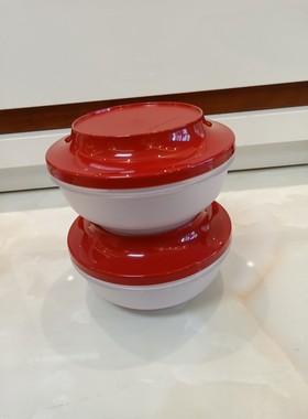 特百惠十八年老店美食圆碗密封饭盒餐碗碟子保鲜盒冷藏碗一个包邮