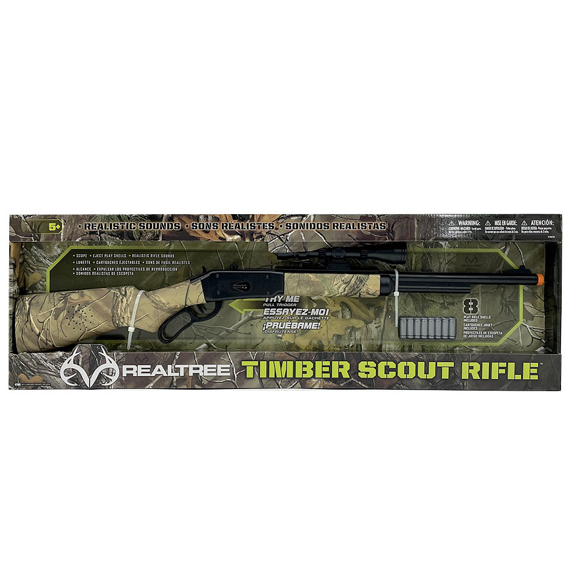 realtree timber scout rifle儿童安全抛壳声效仿真步枪玩具枪