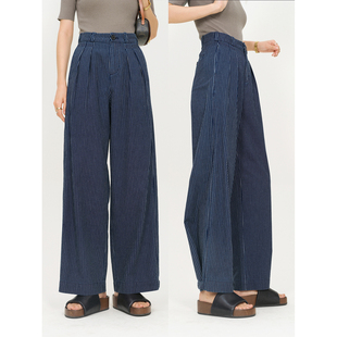 限量 口碑返场土耳其进口休闲时髦造型纸袋阔腿牛仔裤 MRS Studios