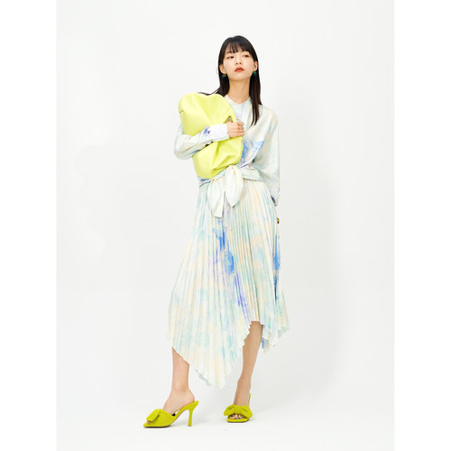 MRS宽松单排扣长袖衬衫三件套