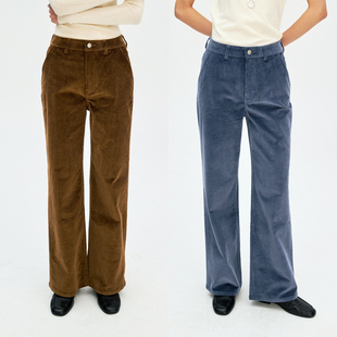 长裤 复古时髦百搭VTG灯芯绒直筒休闲直筒西裤 Studios MRS