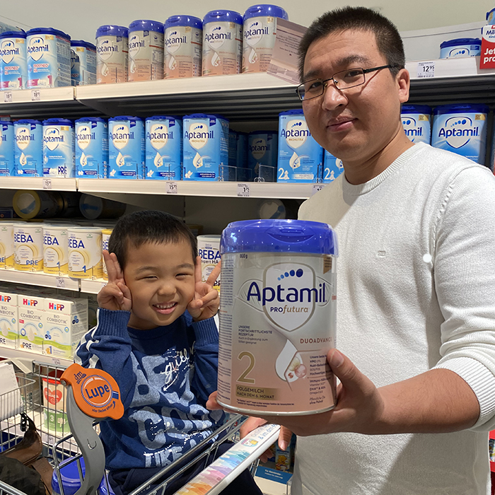 德国爱他美白金版Aptamil宝宝婴幼儿配方奶粉Pre段1段现货