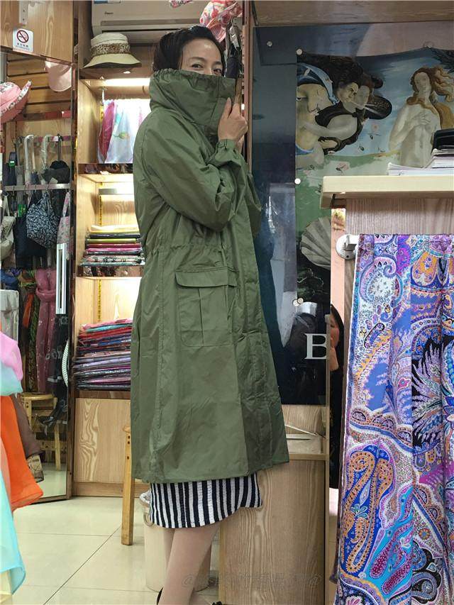 日本品牌 女士时尚风衣轻薄透气成人防风保暖风雨衣不沾水一甩干,居家日用,雨披/雨衣,淘宝优惠券,粉丝福利购,淘宝优惠卷