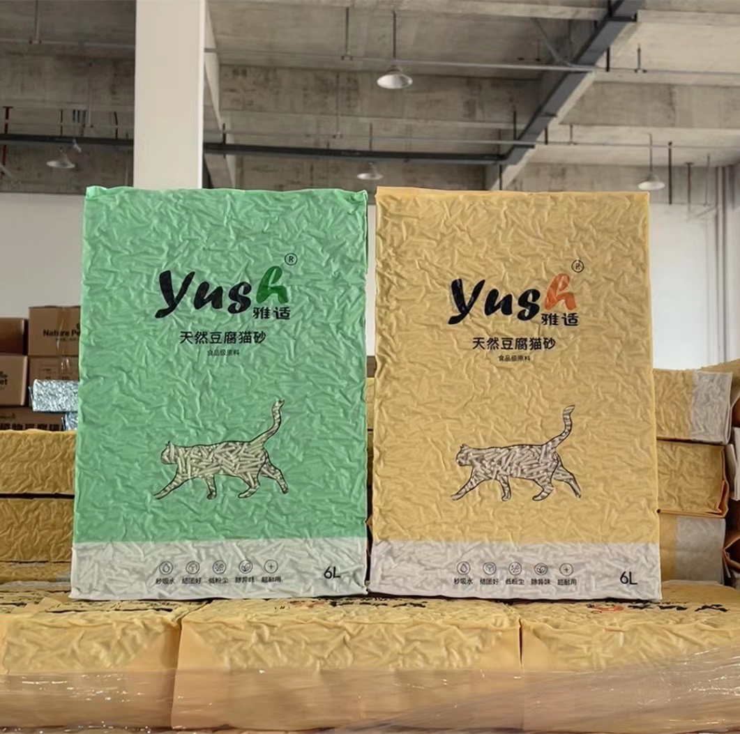 绿茶豆腐猫砂雅适原味除臭无尘