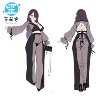 (No replenishment once sold out) Mo Mo OL Wai Meng She Original Authorized Secretary cos See-through Dress Net Gauze Wai Meng She thumbnail 3