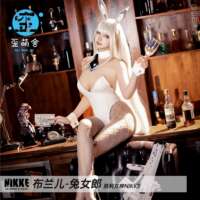 White Rabbit Bran, Bunny Girl Wai Meng She, Victory Goddess NIKKE, hand game skin, anime cosplay Wai Meng She thumbnail 2