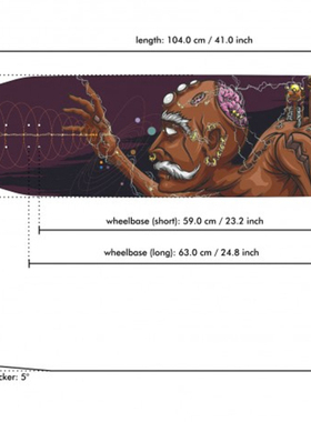 德国直邮Bastl Boards长板舞板Naturgeister限量Forró土地神灵