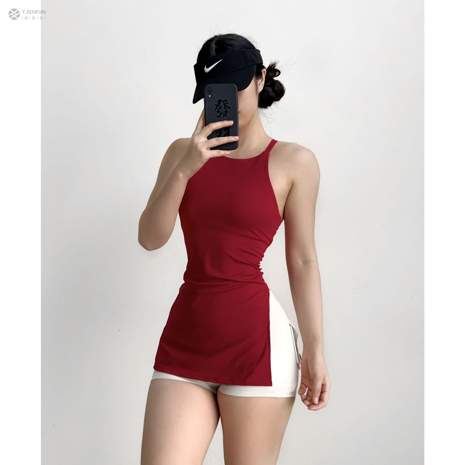 时尚普拉提高级性感瑜伽服美背心长款运动文胸健身速干衣带胸垫18