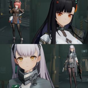 BLEND二次元 角色3D模型PBR次时代FBX贴图日韩游风卡通 人物换时装