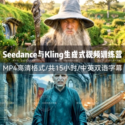 Seedance与Kling生成式视频综合训练营教程Nano Banana产出Ai视频