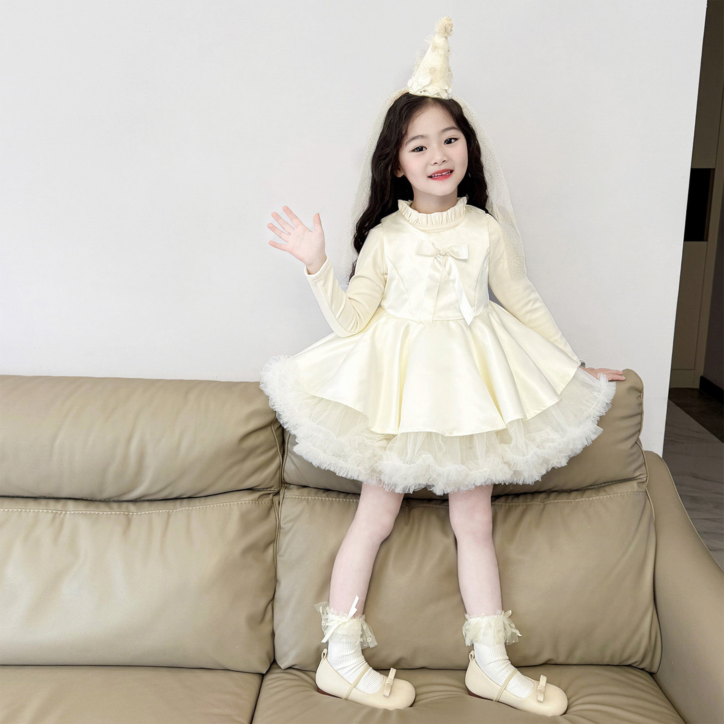 女童白天鹅公主裙tutu裙生日礼服裙宝宝秋冬芭蕾风蓬蓬蛋糕裙子潮,童装/婴儿装/亲子装,连衣裙,淘宝优惠券,粉丝福利购,淘宝优惠卷