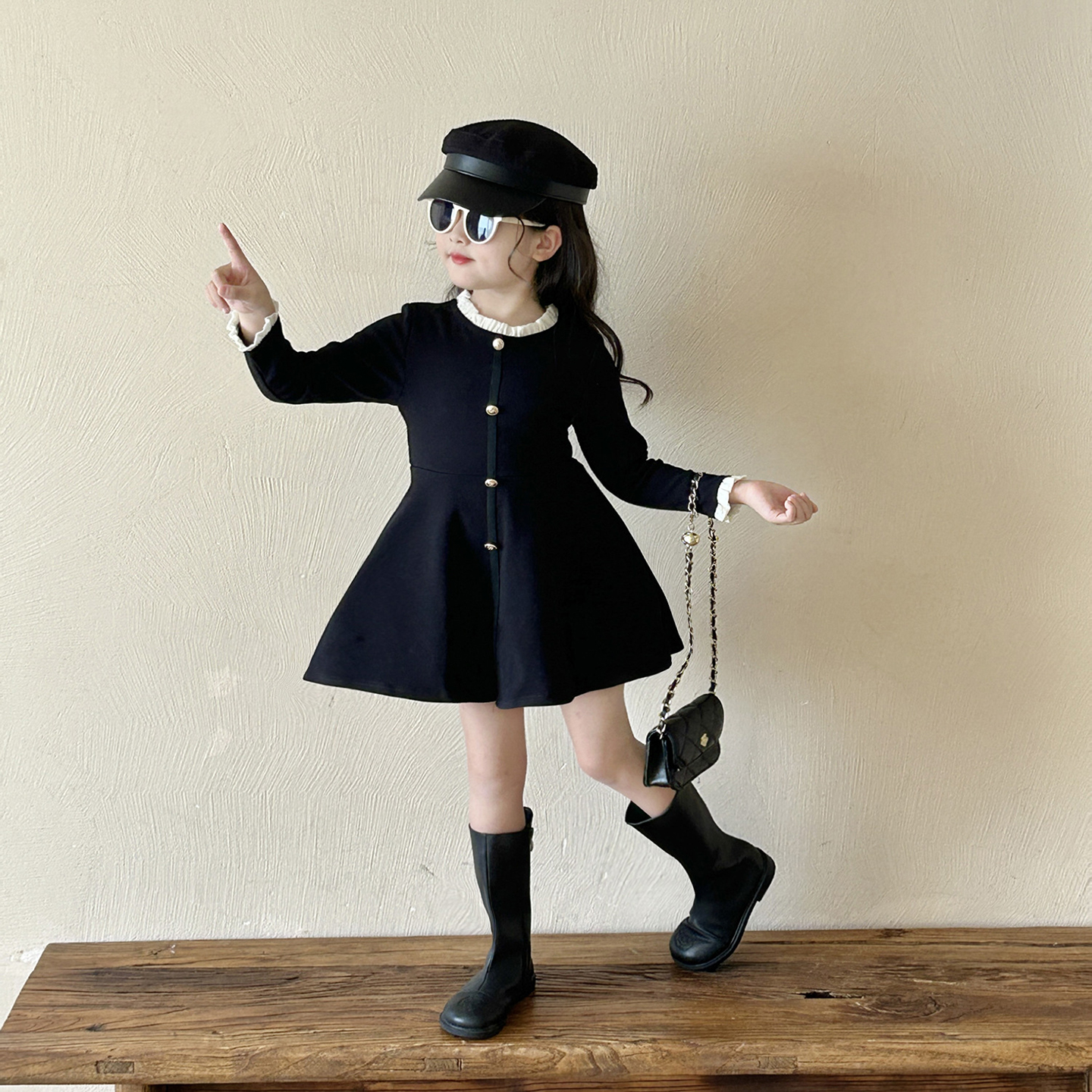 女童连衣裙春秋季2025新款礼服裙