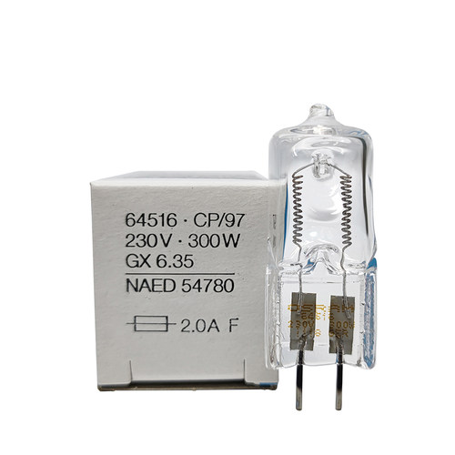 欧司朗摄影灯泡240V300WGX6.35