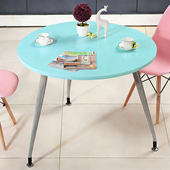 公司会议桌洽谈桌小圆桌三角桌咖啡桌餐桌会客招接待桌休闲会谈桌