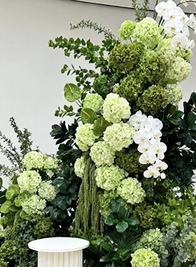 新森系仿真绿植壁挂垂吊店铺美陈