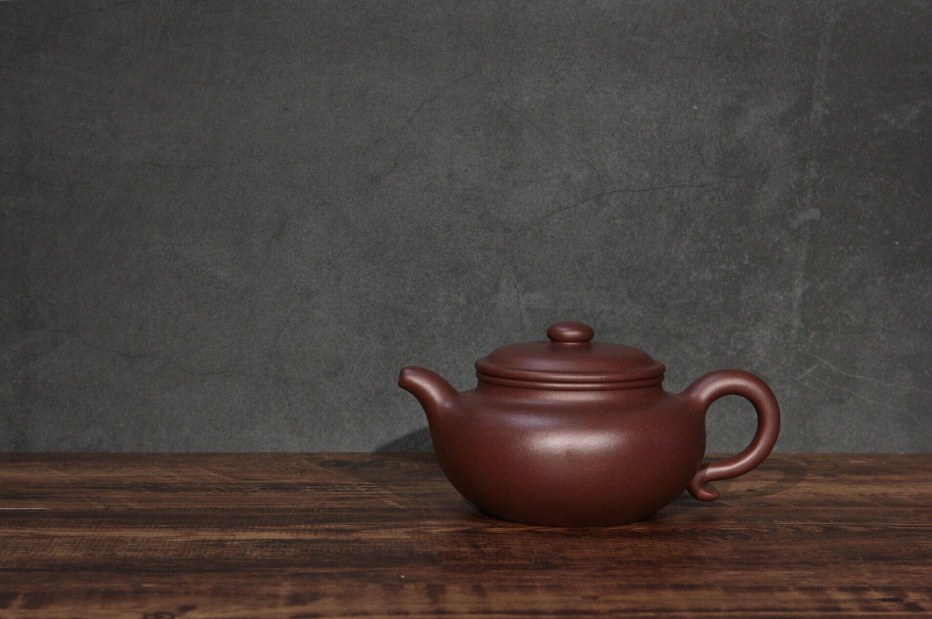 拙雅堂 董晓勇弟子 杨欣 陈腐底槽清 大亨仿古 全手工紫砂壶 450c