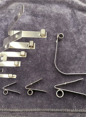 YZR碳刷架压簧胶木碳刷架恒压簧弹簧卡簧直插双圈单圈