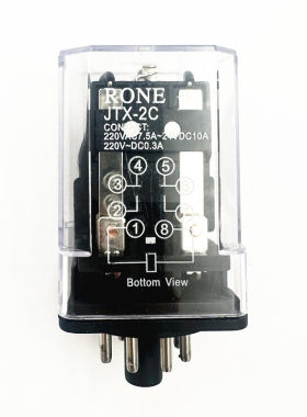 继电器JTX-2CJQX-10F/2Z8针RONE