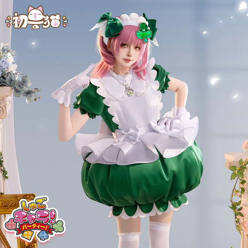 初兽猫 现货 守护甜心cos服亚梦变身套装守护三叶草cosplay女装