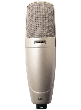Shure/舒尔KSM32SL/KSM32CG单振膜心形电容话筒电容话筒/麦克风