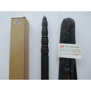 JZW 铝合金5节3米话筒挑杆户外同期录音拍摄挑杆送杆包