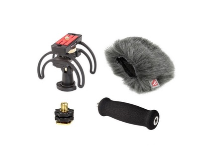 英国灵巧Rycote 046001毛毛罩便携录音机套件 适用TASCAM H4N等