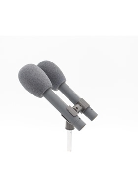 XUOKA UKS-50 双夹头录音话筒 大型户外活动拾音麦克风 立式话筒