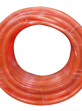 密封胶管6x9皮管8x13皮管粮食仓库专用塑料槽管皮条橘色充氮专用