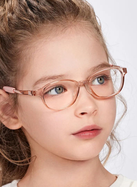 鲁奇luki儿童5-8岁近视眼镜框超轻耐用防摔眼镜架配远近视252103