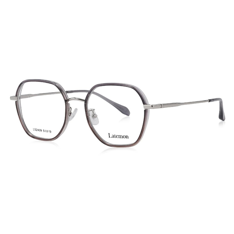 浪特梦钛超轻板材近视眼镜配近视