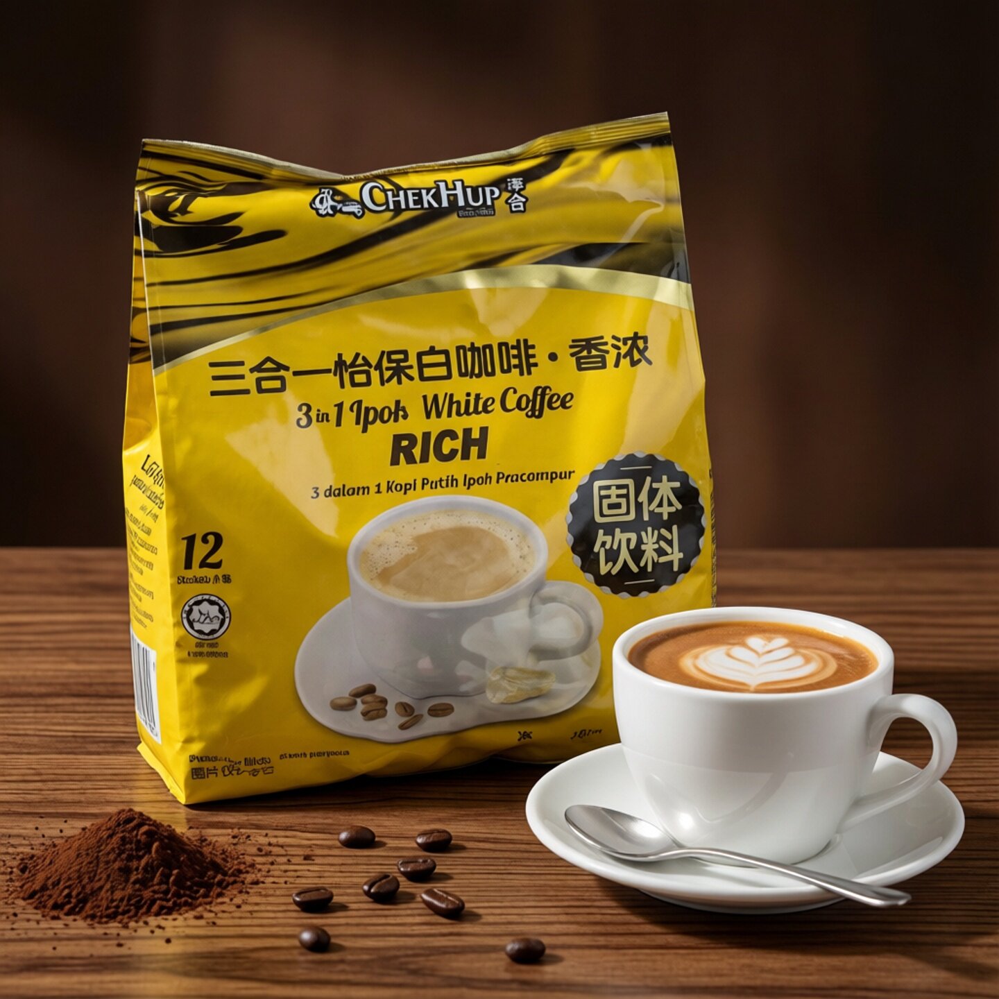 泽合怡宝白咖啡香浓味