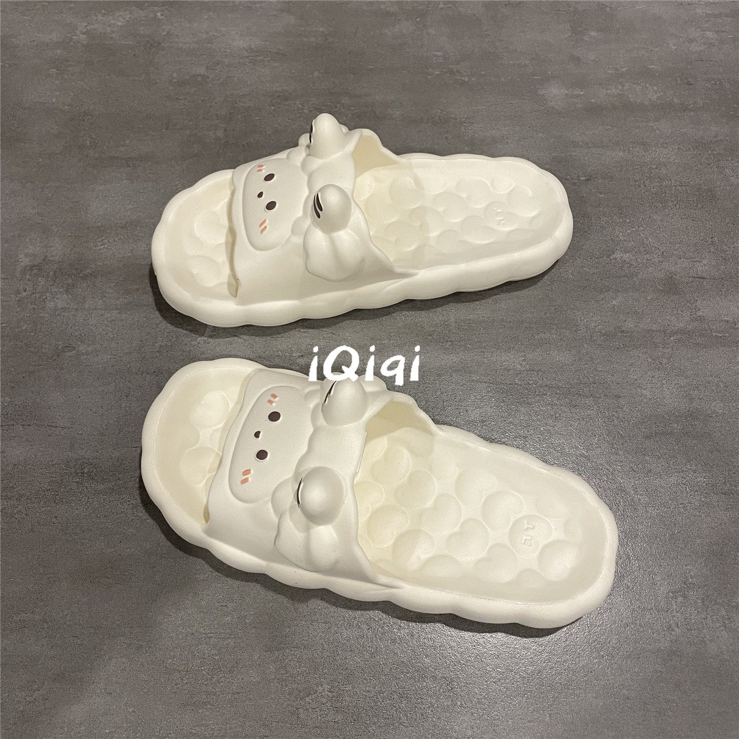 七七主人家 卡通小羊拖鞋女2025夏季新款外穿平底可爱百搭学生ins