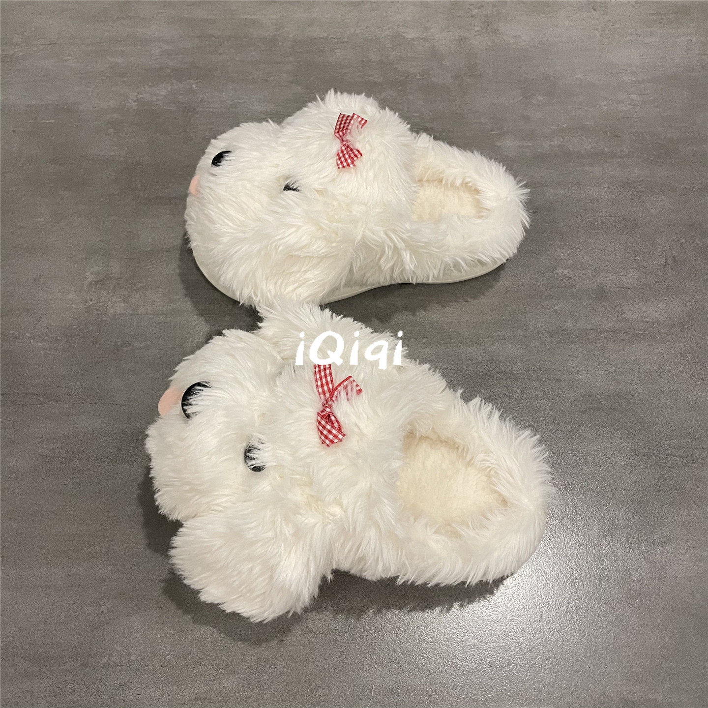 加绒保暖毛毛鞋女冬季
